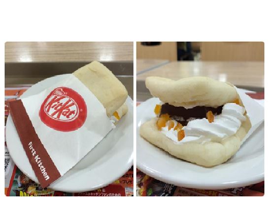 일본서 판매중인 킷캣 샌드위치