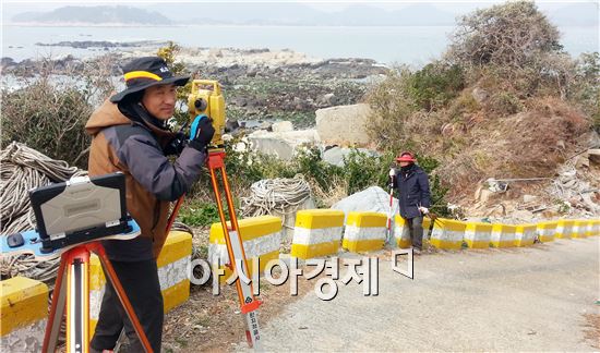 완도군, 지적공부 국제표준으로 변환한다