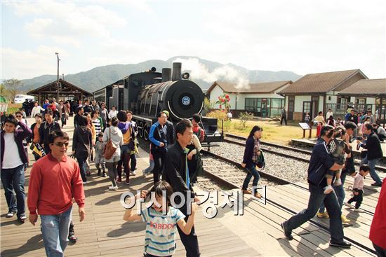 곡성섬진강기차마을, '2015 열린 관광지' 선정