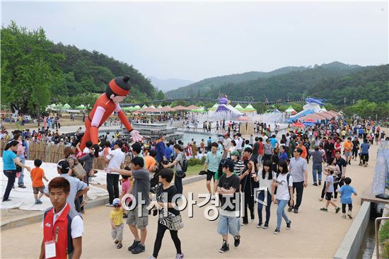 지난해 장성 홍길동 축제 모습. 사진제공=장성군