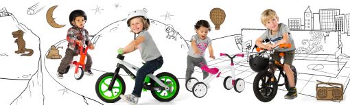 칠라피쉬, 밸런스 바이크 4종 출시