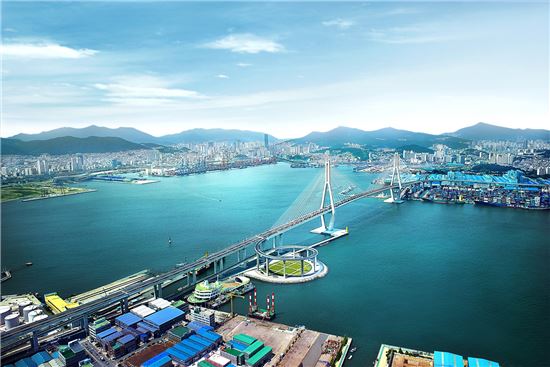 현대산업개발 부산항대교, '올해의 토목구조물' 대상