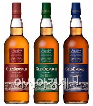 선보주류교역, 싱글몰트 위스키 '글렌드로낙' 5종 출시