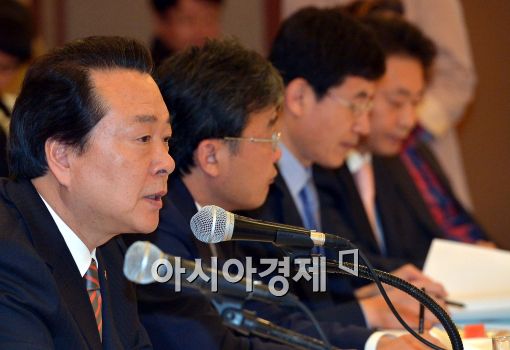 [포토]모두발언하는 노현승 서울시구청장협의회장