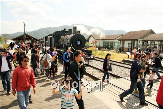 곡성 섬진강기차마을 ‘한국관광 100선’선정