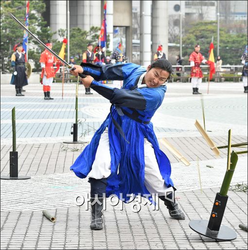 [포토]검술 시범