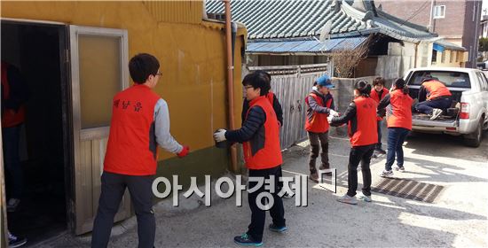 해남군, 공직자 자원봉사단 ‘온기’ 더한다