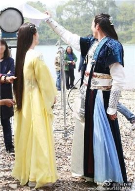 윤아 임경신. 사진출처=무신 조자룡 공식 웨이보