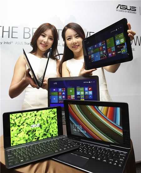 에이수스 '트랜스포머북' 출격 "점유율 10% 이룰 것"