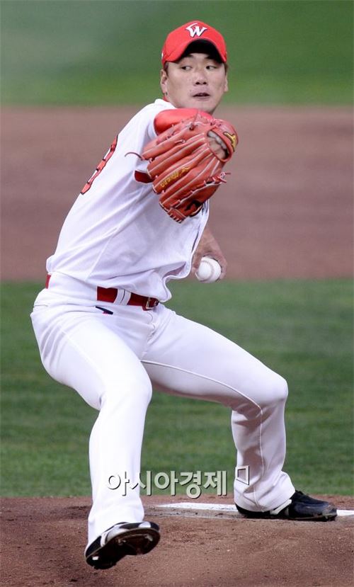 '광속도·광대역' 김광현, 선발 2경기 만에 150㎞ 쾅쾅