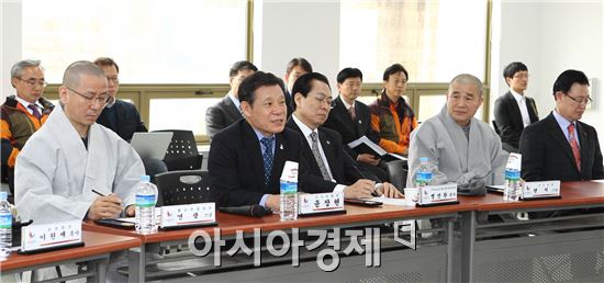[포토]광주U대회 조직위, 종교지도자 간담회 개최