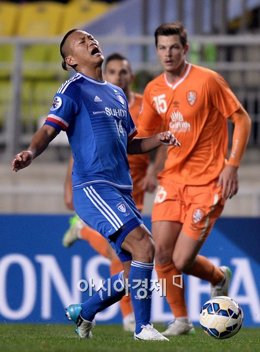 [포토]정대세, '패스가 조금만 짧았더라면~'