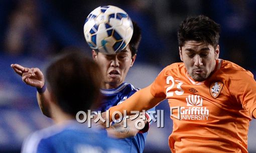 [포토]신세계, '내 머리에 정확히'