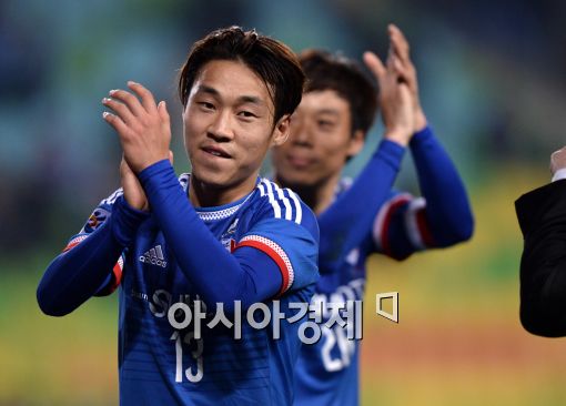 [포토]'MOM' 서정진, '수원의 승리를 이끌었어요'