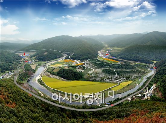 정읍 옥정호 구절초 테마공원, '2015 야생화 관광자원화 공모사업’선정 