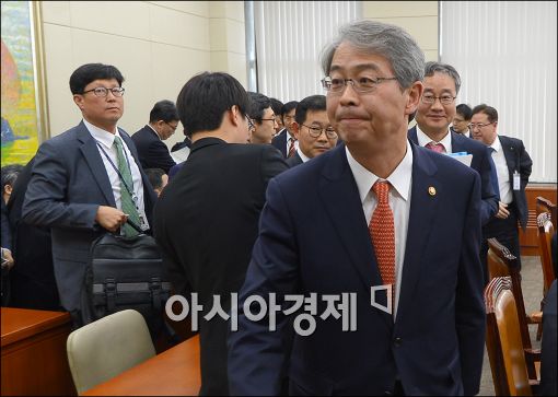 [포토]국회 정무위 출석한 임종룡 위원장