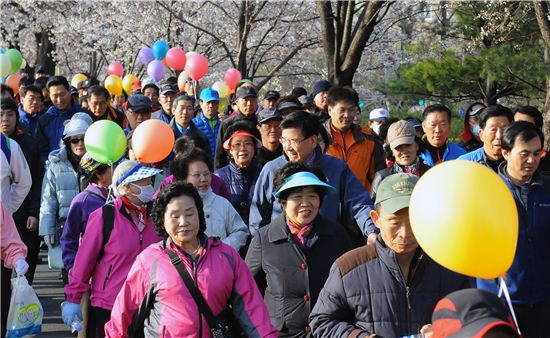 동대문구,주민 걷기운동 실천율 ‘전국 1위’ 차지