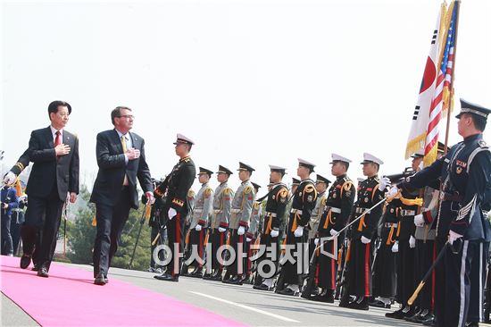 [일문일답]한미 국방장관 공동기자회견