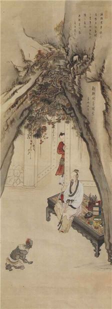 '고사인물도', 신윤복, 개인소장
