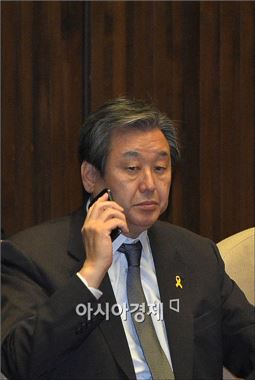 [포토]심각한 김무성 대표