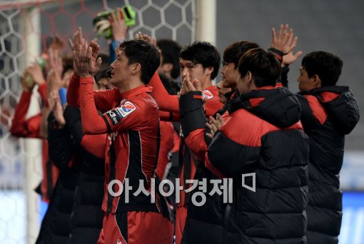 [포토]FC서울, '대전에 1-0 승리했어요'