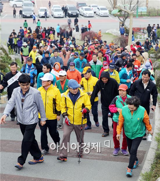 함평군, 동함평산단 활성화를 위한 군민 걷기대회 개최