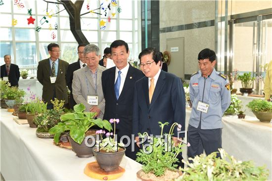 장성군, 야생화 작품전시회 ‘성황’