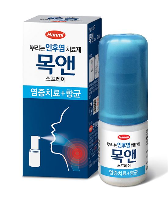[봄철 필수藥]목감기 걸렸다면 박하향 스프레이