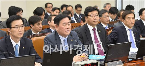 [포토]답변하는 최경환 부총리