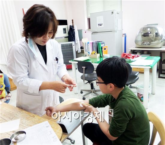 함평군 학령기 아동 무료 건강검진 실시