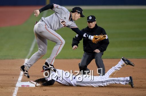 [포토]'대도'가 된 LG 김용의