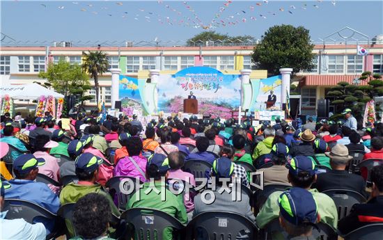 장흥군 용산면(면장 위화선)은 지난 21일 용산중학교에서‘제15회 용산면민의날 및 경로위안잔치’를 개최했다.