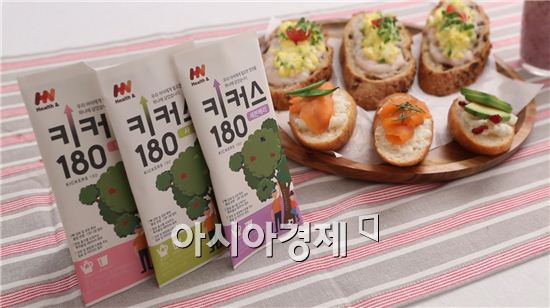 애경 헬스앤, 영양식품 '헬스앤 키커스 180' 출시