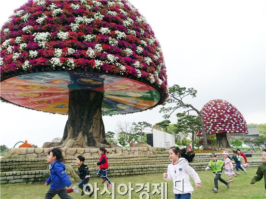 [포토]우리들 함평나비축제장에 봄소풍 나왔어요