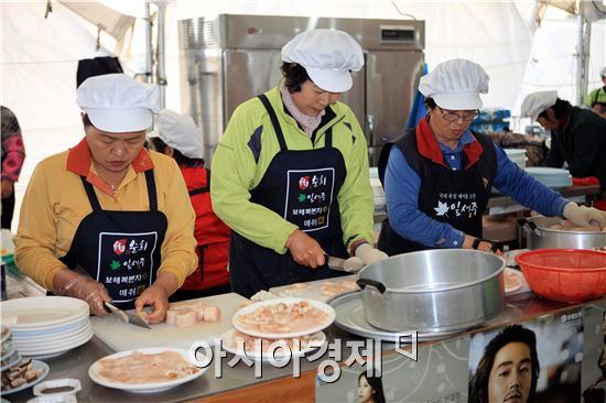장흥군, 맛과 영양 물오른 키조개 드시로 오세요