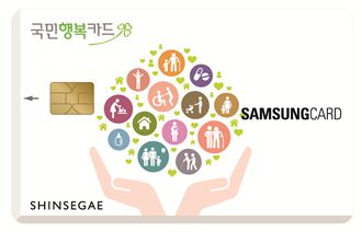 신세계百, 의료비 지원하는 '국민행복삼성카드' 출시