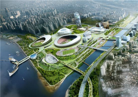 잠실운동장, 주경기장은 리모델링·야구장은 한강변으로