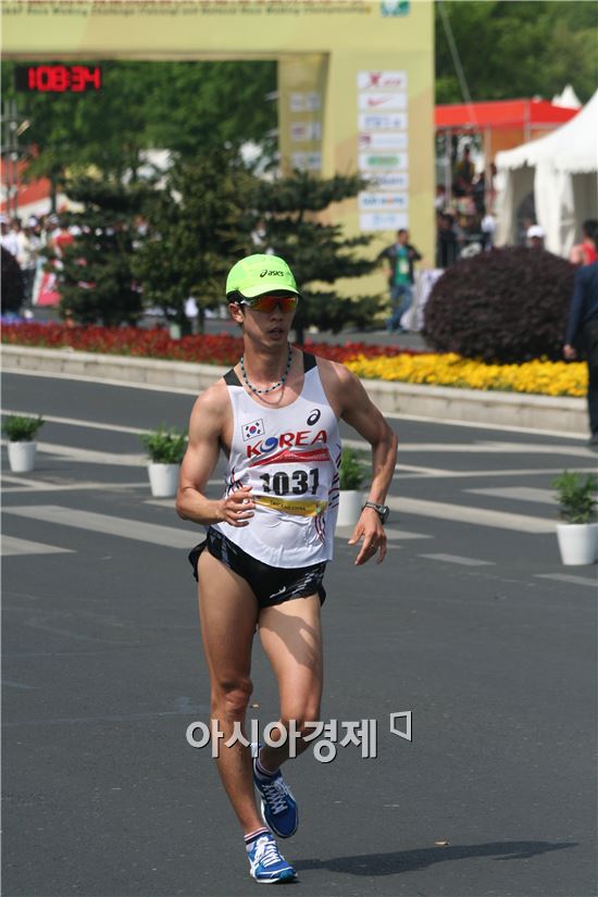 경보 김현섭, IAAF 세계챌린지 20㎞ 3위