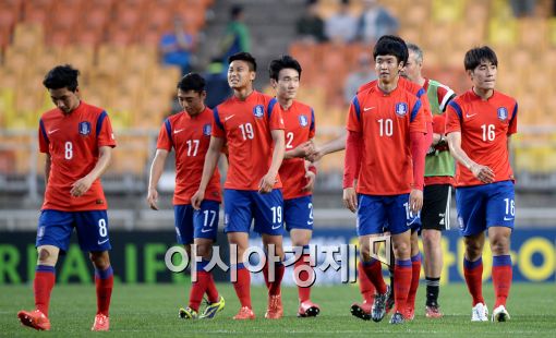 [포토]벨기에와 아쉬운 0-0 무승부