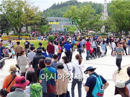 [포토]인파로 가득채운 함평나비축제장