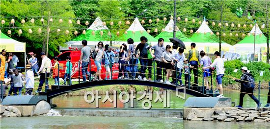 [포토]담양대나무축제, 첫날부터 인산인해 ‘대박’