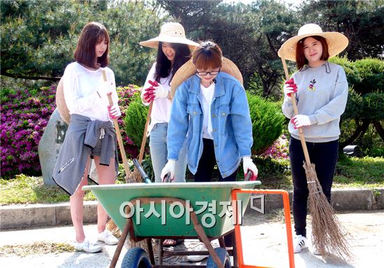 호남대 무역경제학과, ‘백선바오로의 집’서 봉사활동 실시