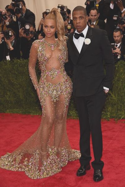 [포토] 비욘세, 제이지도 놀란 파격 노출