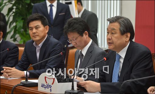 김무성 “정부, 공무원연금 여야 합의안 입장 밝혀야”