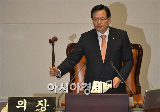 [포토]새누리당, 박상욱 대법관 인준안 단독처리