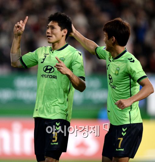 [포토]김형일, '다시 앞서가는 추가골 세리머니'