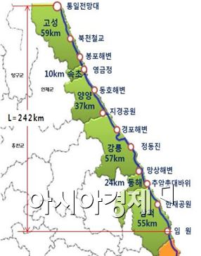 가는 곳곳 명승지…동해안 600리 자전거길 열렸다 