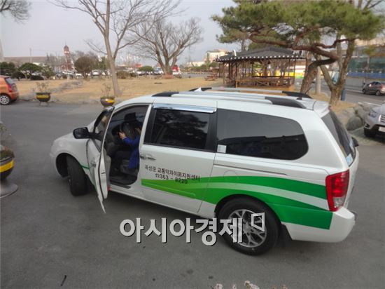 곡성군 장애인 콜택시 요금인하로 이용자수 대폭 증가