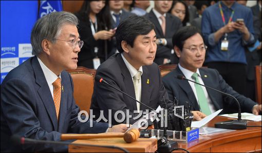 [포토]발언하는 문재인 대표