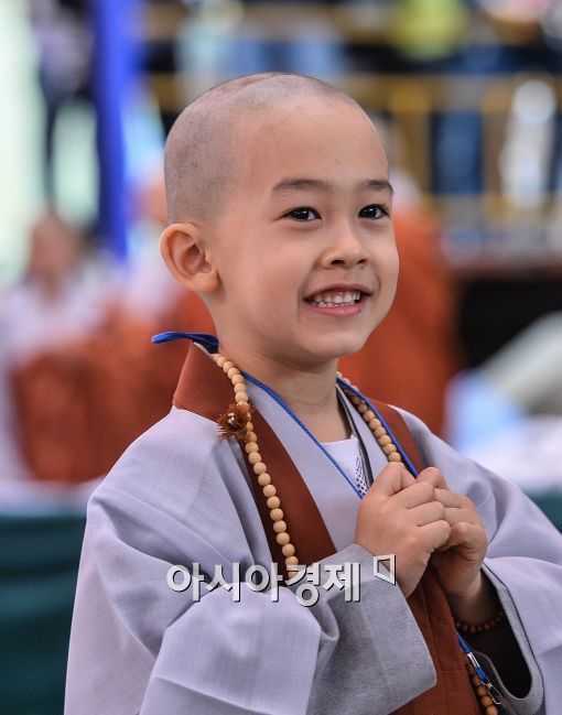 [포토]'동자승의 미소'